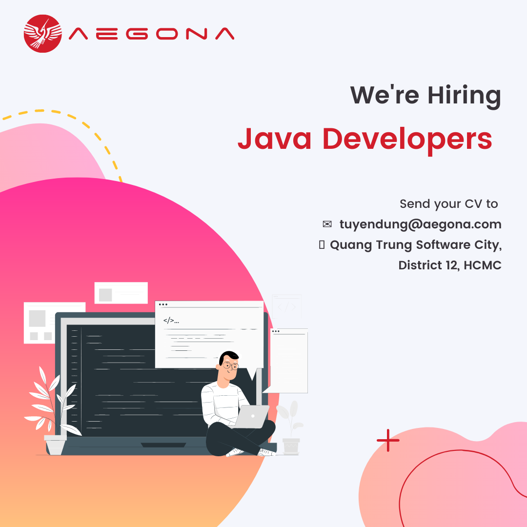 Aegona tuyển dụng vị trí Java Developers