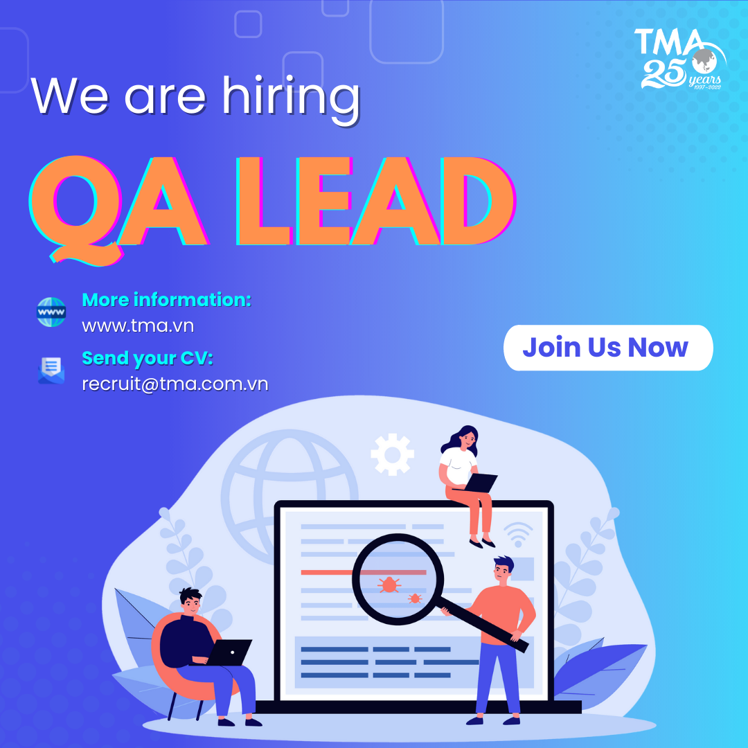 TMA tuyển dụng vị trí QA Lead