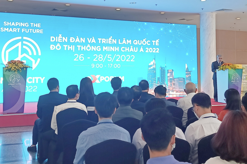 Một số hình ảnh tại Smart City Asia 2022