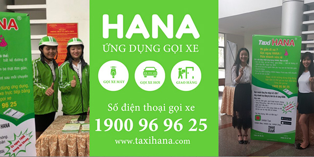 HANA: Ứng dụng đặt xe thương hiệu Việt