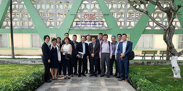 Đoàn doanh nghiệp Singapore thăm và làm việc tại QTSC