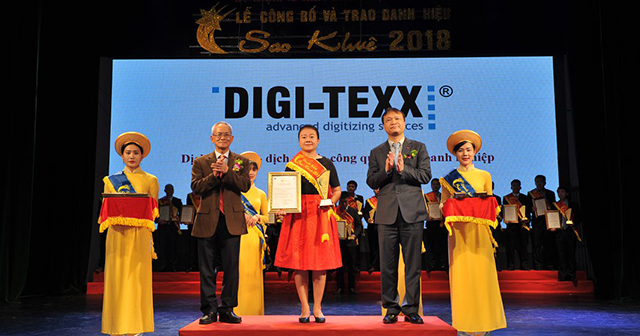 DIGI-TEXX: Sao Khue BPO Award 2018