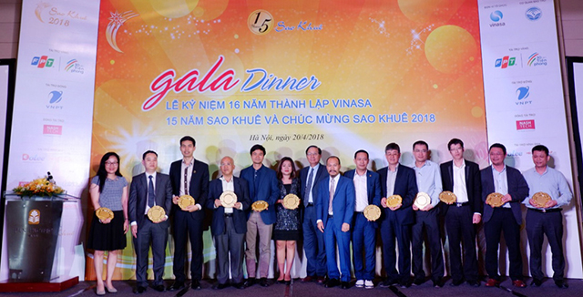 DIGI-TEXX: The medal of 15th anniversary of companion with Sao Khue