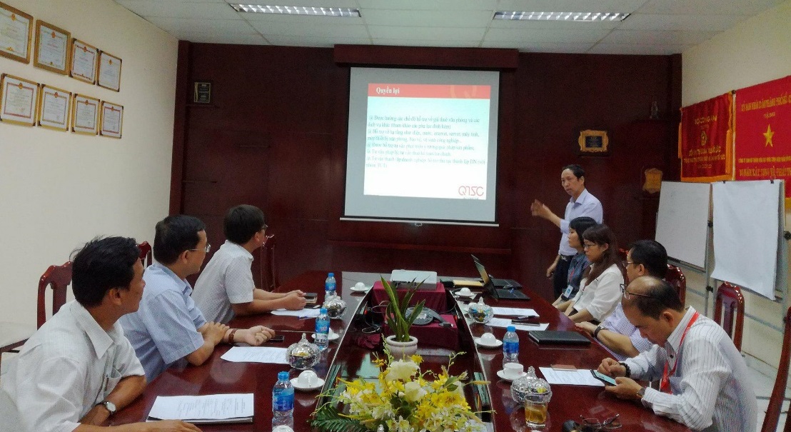 Viễn thông Tiền Giang học tập xây dựng mô hình Công viên phần mềm Quang Trung