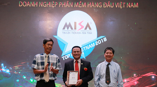 MISA vinh dự là đơn vị 19 năm liên tiếp được vinh danh tại  Lễ trao giải TOP ICT 2018
