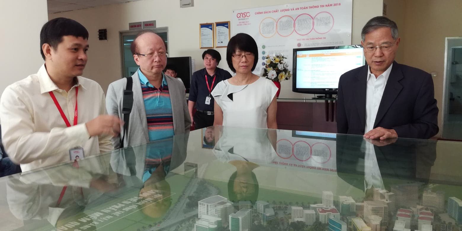 Tổ chức nghiên cứu kinh tế Chung – Hua, Đài Loan thăm và làm việc tại QTSC