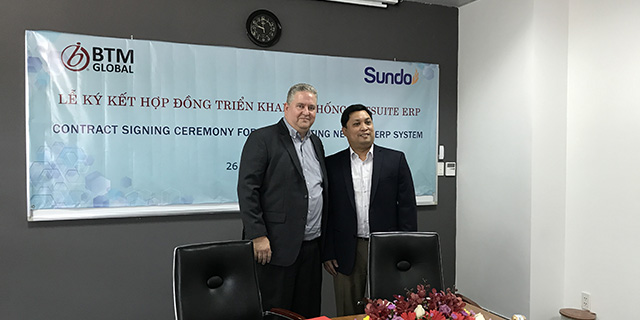 Công ty Cổ phần Thực phẩm Sundo Foods chọn BTM Global làm đối tác Triển khai hệ thống NetSuite ERP