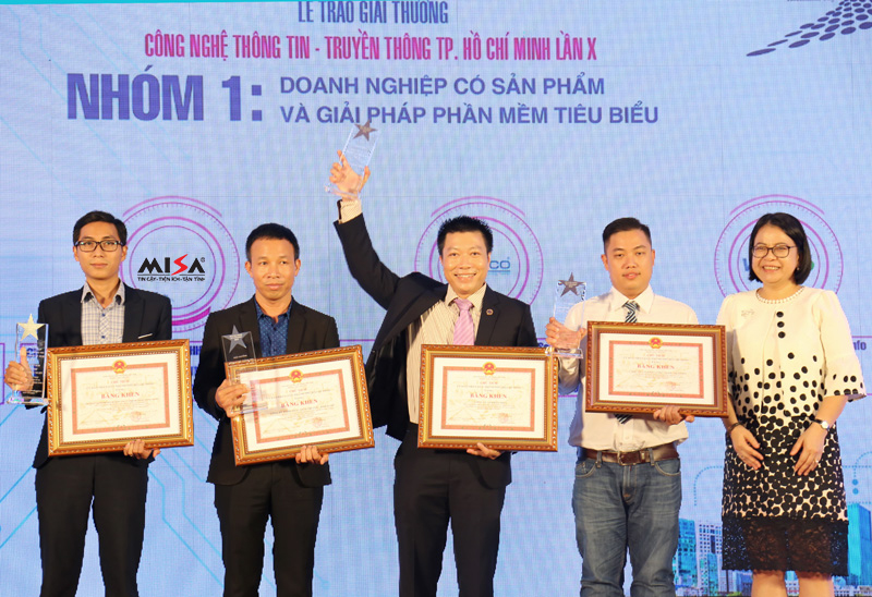 MISA lập kỷ lục khi lần thứ 8 đạt giải thưởng tại Lễ trao giải thưởng CNTT - TT TP.HCM