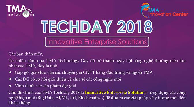 Ngày hội TMA Technology Day 2018
