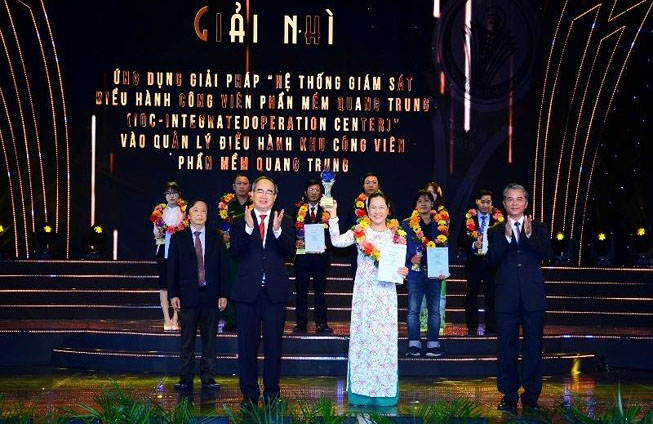 QTSC đạt Giải thưởng Sáng tạo thành phố Hồ Chí Minh năm 2019