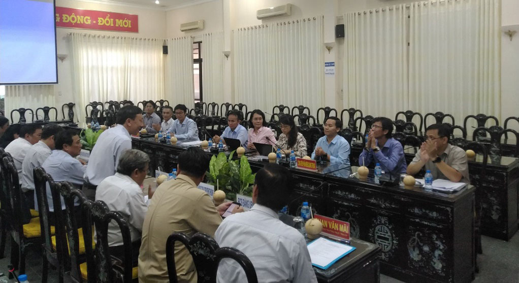 QTSC Chain Management Council worked in Ben Tre province