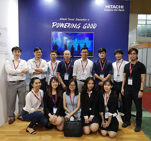 Hitachi Consulting Vietnam Solutions Showcased On Vietnam Manufacturing Expo 2019