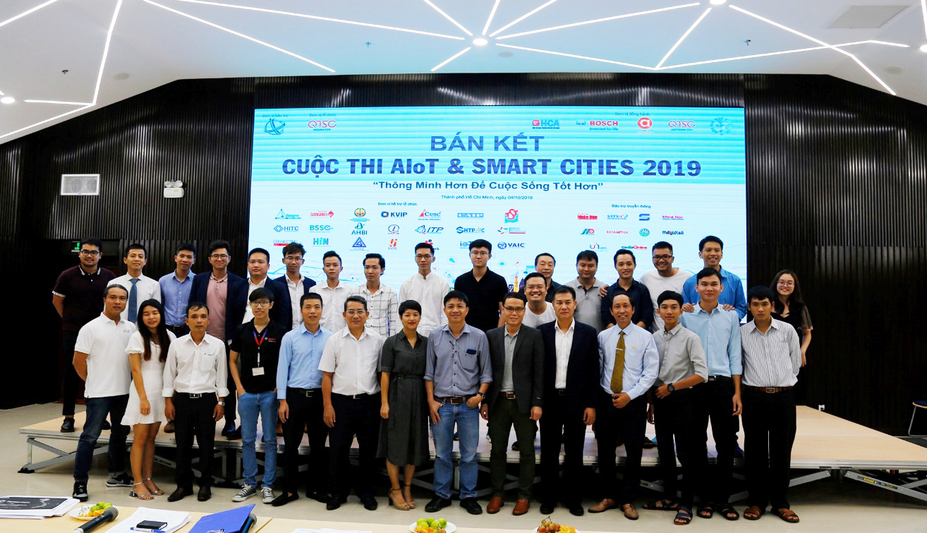 Kết quả vòng Bán kết cuộc thi AIoT & Smart Cities 2019 tại QTSC