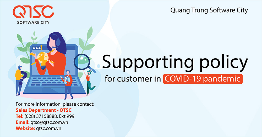 QTSC announces the customer’s supporting policy in COVID-19 pandemic