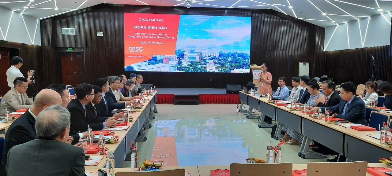 Đoàn kiều bào thuộc Ủy ban người Việt Nam ở nước ngoài tham quan QTSC