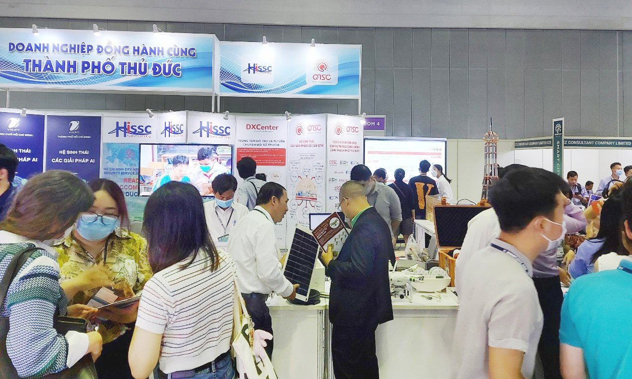 QTSC và các doanh nghiệp tham gia Diễn đàn và Triển lãm Quốc tế Đô thị thông minh châu Á (Smart City Asia 2022)