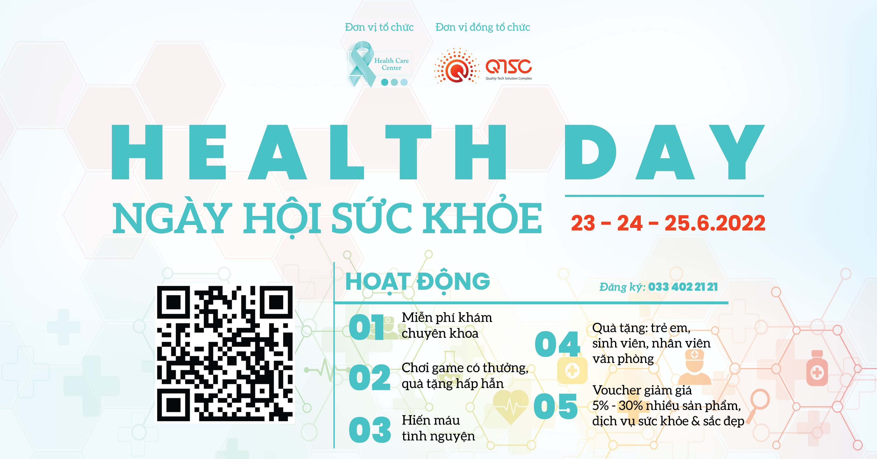 Mời tham gia chương trình “Ngày hội sức khỏe - Health day”
