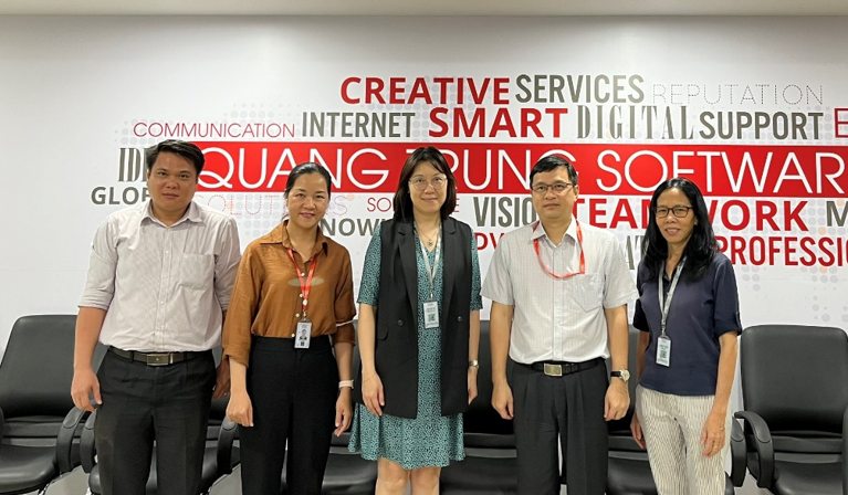 Hiệp hội phát triển ngoại thương Đài Loan (TAITRA) thăm và làm việc tại QTSC