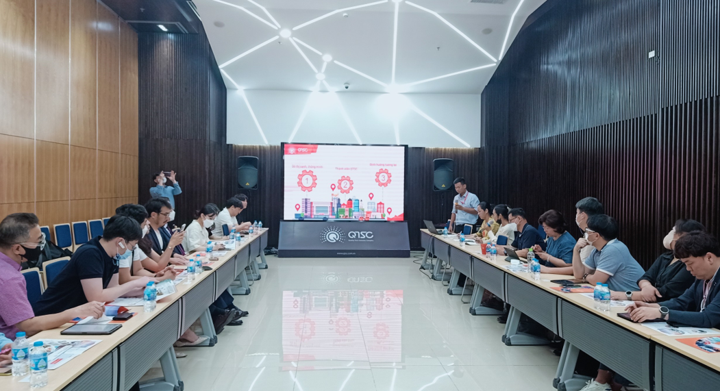 Doanh nghiệp CNTT Hàn Quốc tìm hiểu cơ hội hợp tác tại QTSC