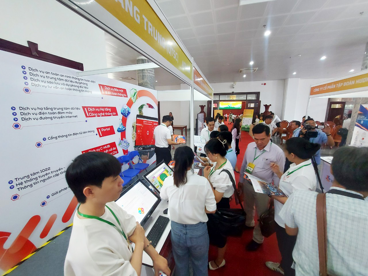 QTSC joined in the Mekong Delta Digital Transformation and Innovation Startup Week - Mekong Delta 2024