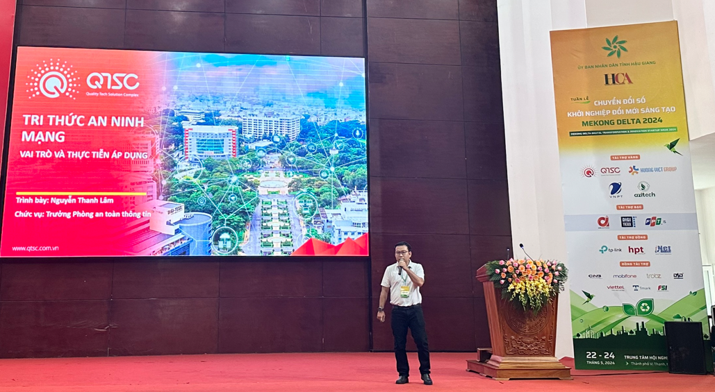 QTSC presented at the seminar “Digital transformation promotes e-government towards digital government”