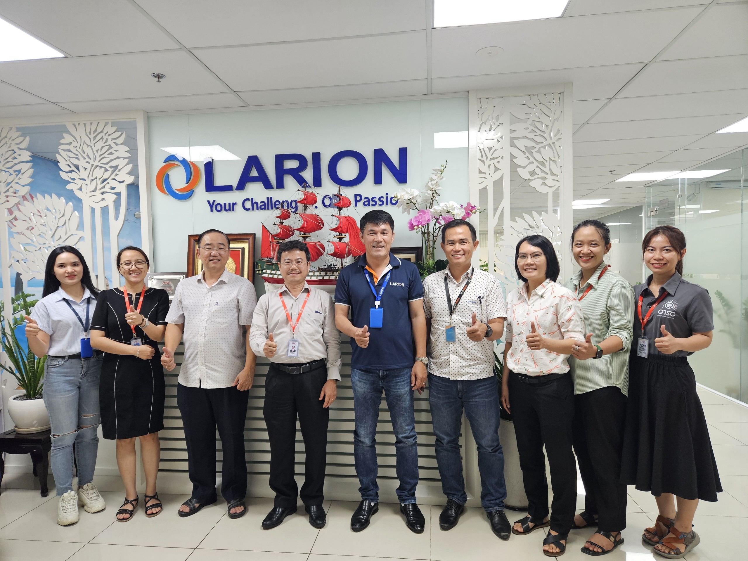 QTSC expands cooperative activities with local enterprises
