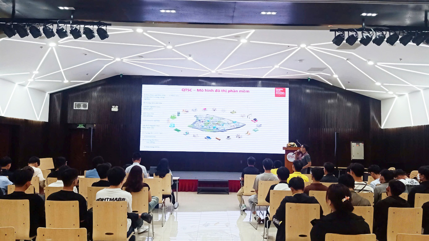 Can Tho University Software Center to visit QTSC