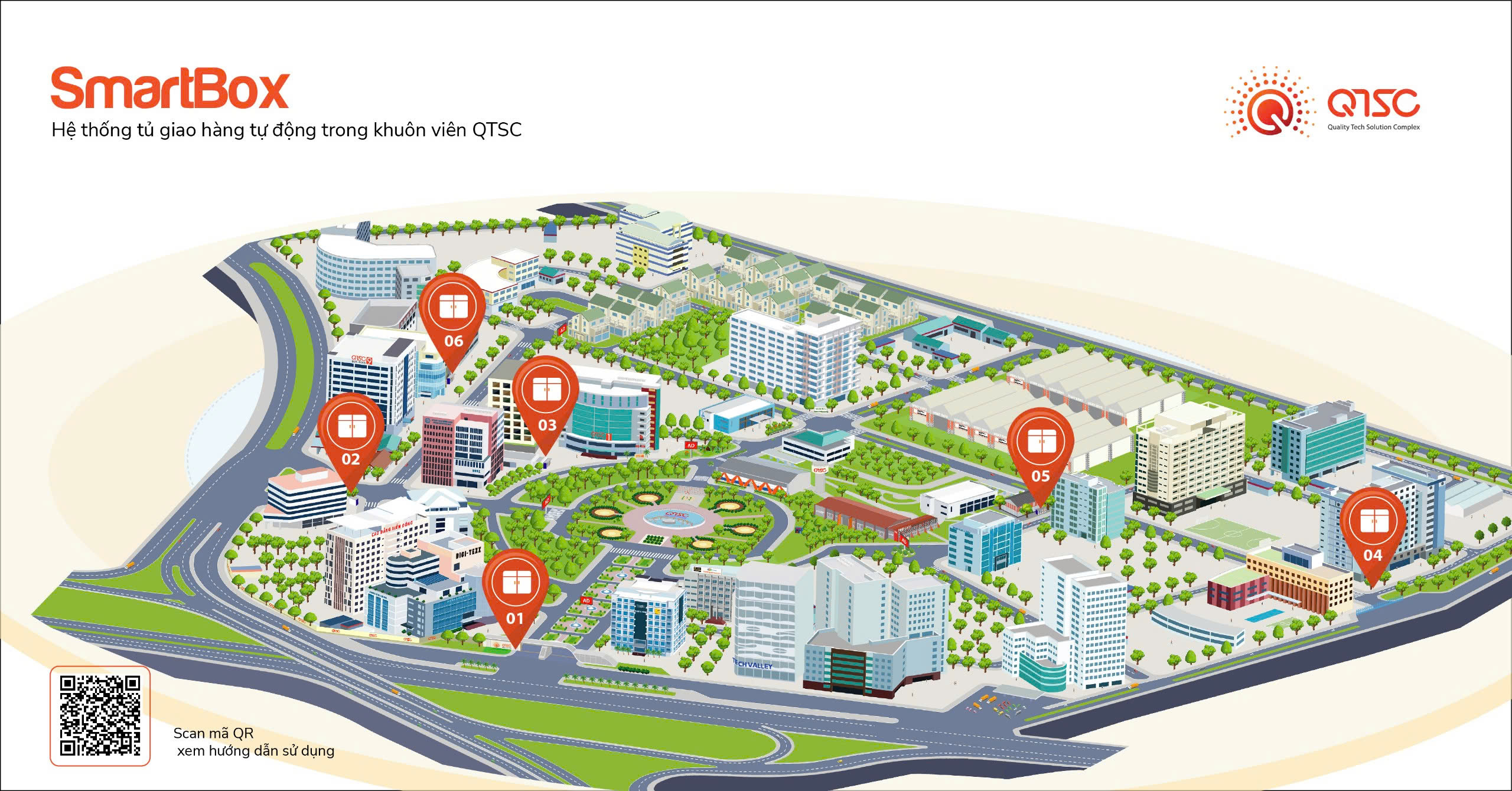 SmartBox - Mở rộng tiện ích, nâng cao trải nghiệm người dùng tại QTSC