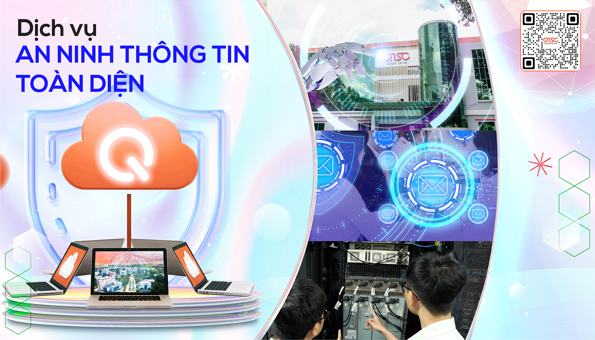 Tăng cường phòng thủ an toàn thông tin với dịch vụ SOC đa lớp tích hợp AI từ QTSC