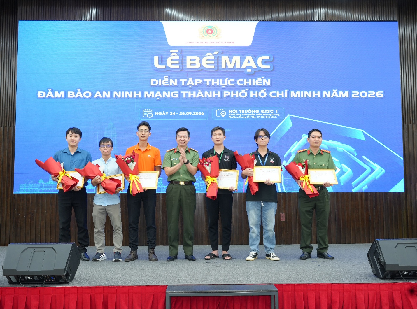 Bế mạc chương trình “Diễn tập thực chiến đảm bảo an ninh mạng Thành phố Hồ Chí Minh năm 2026”