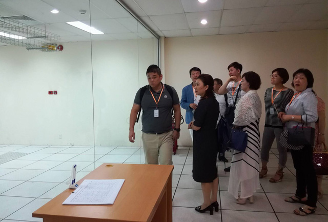 Visiting the data center of QTSC