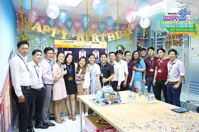 Happy birthday Digi-Texx Can Tho Branch
