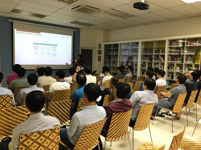 Mr. Vu, GCS introduced about SmartAgri