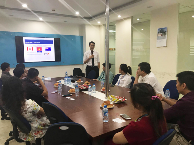 Mr. Anthony Tran presented the topic “Leadership Development & Executive Coaching”