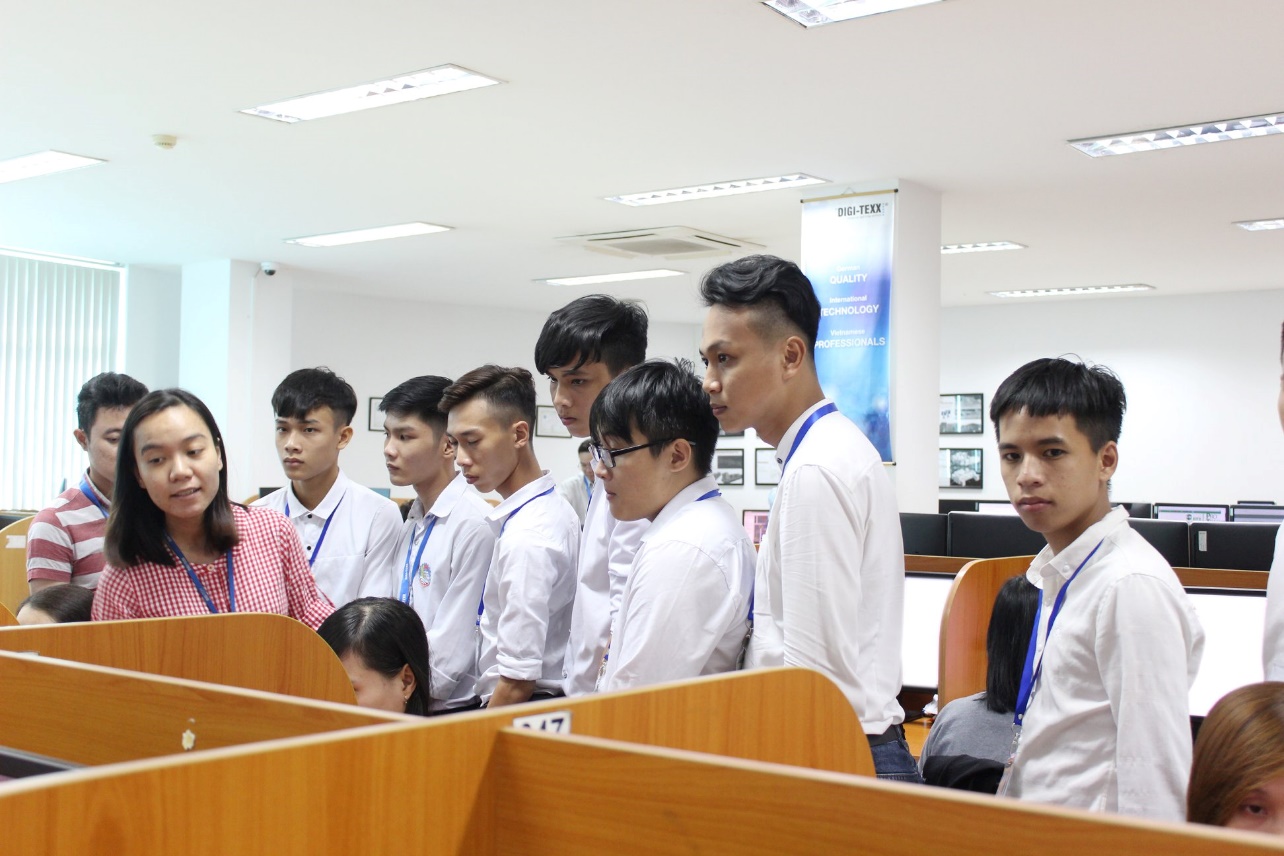 To visit and listen to a brief introduction of project management process at DIGI-TEXX VIETNAM