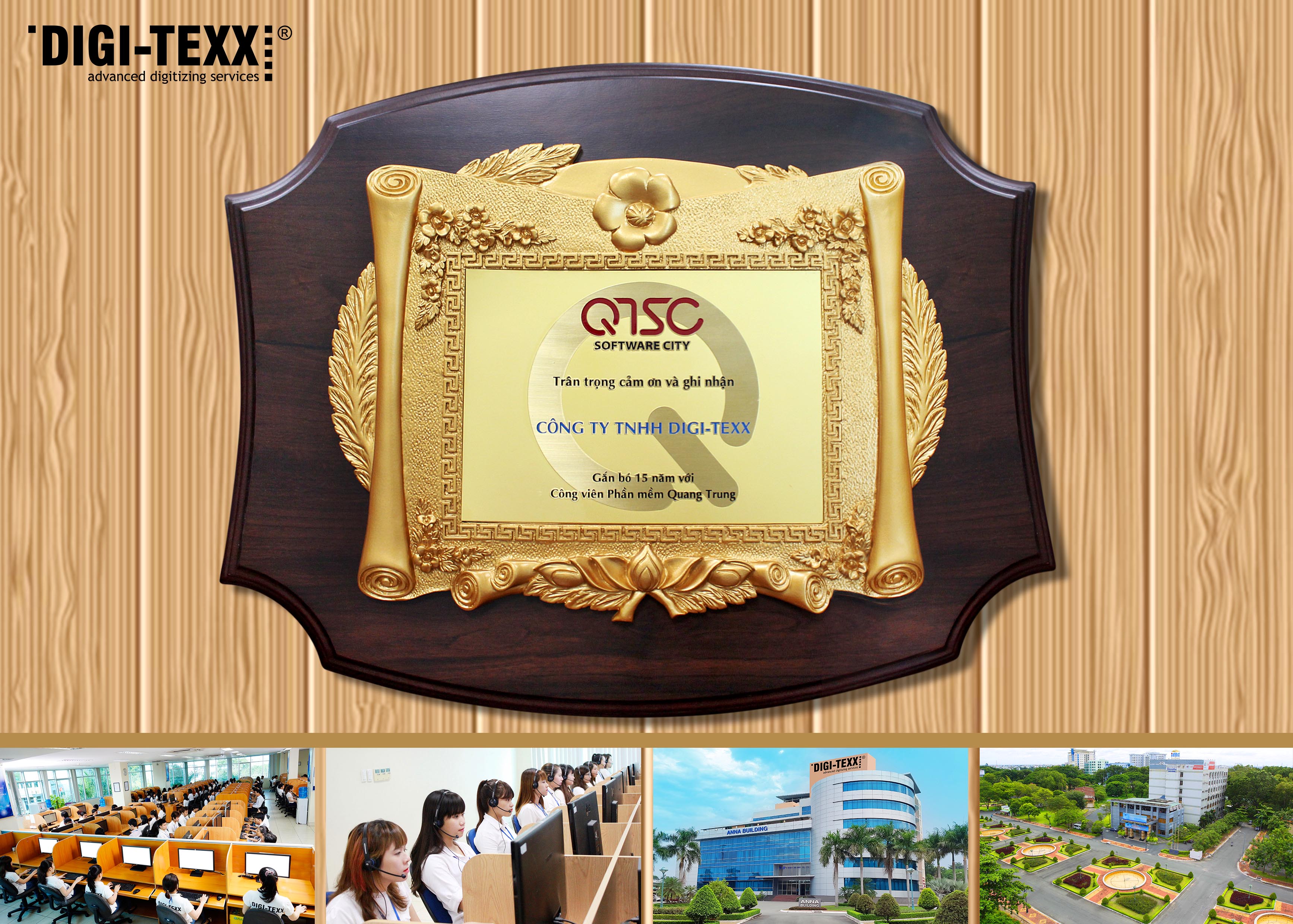 Our medal of 15th anniversary of companion with QTSC