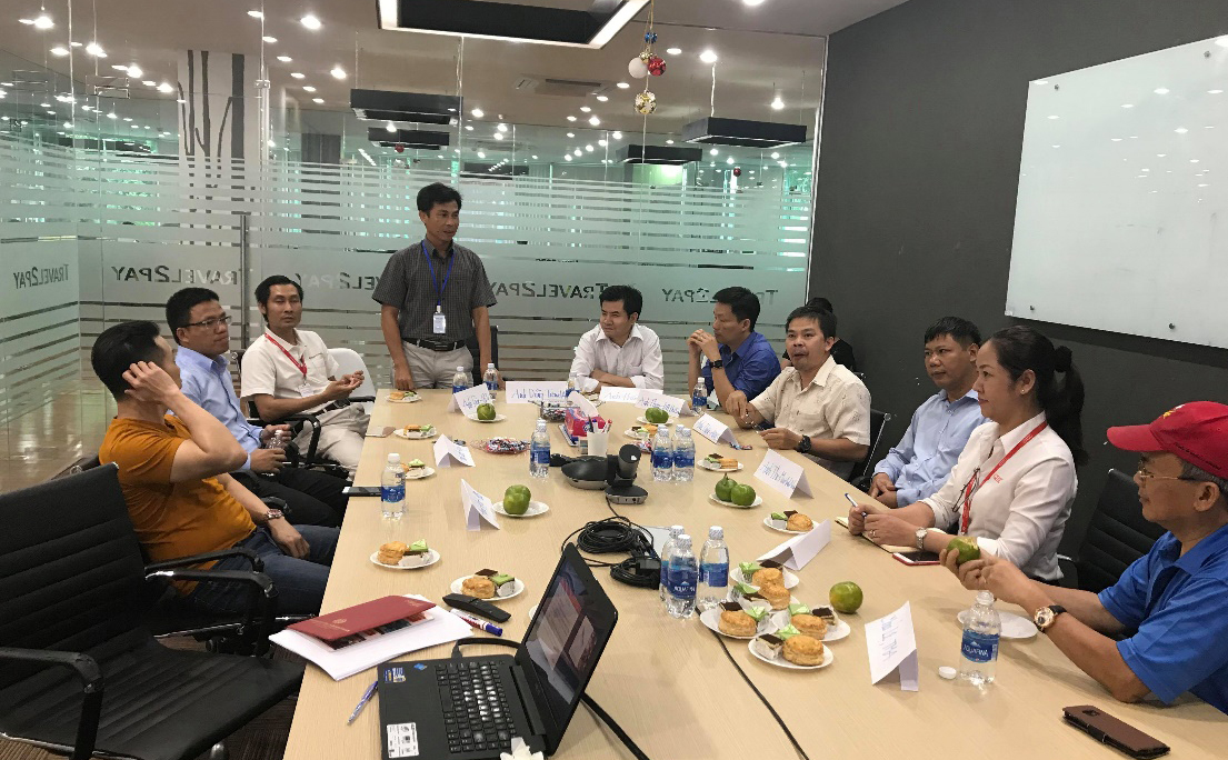 Mr. Nguyen The Dung, CEO of Travel2Pay introduced company’s activities