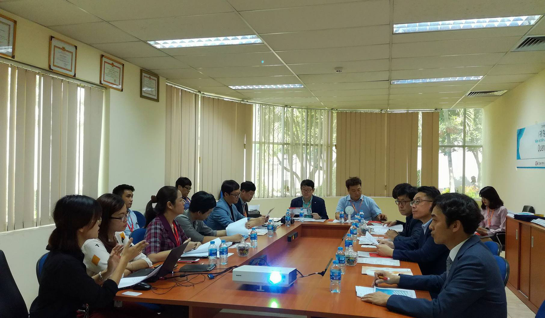 The overview of the meeting