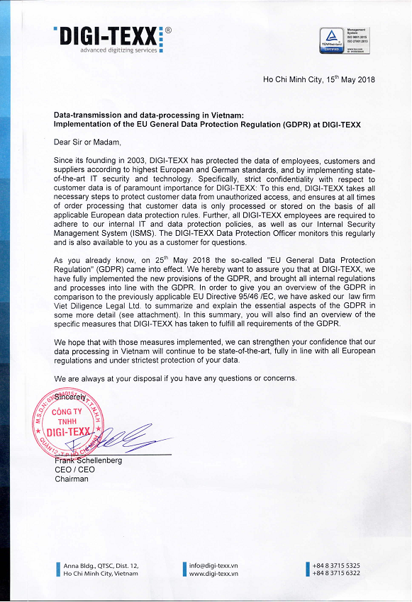 GDPR-letter