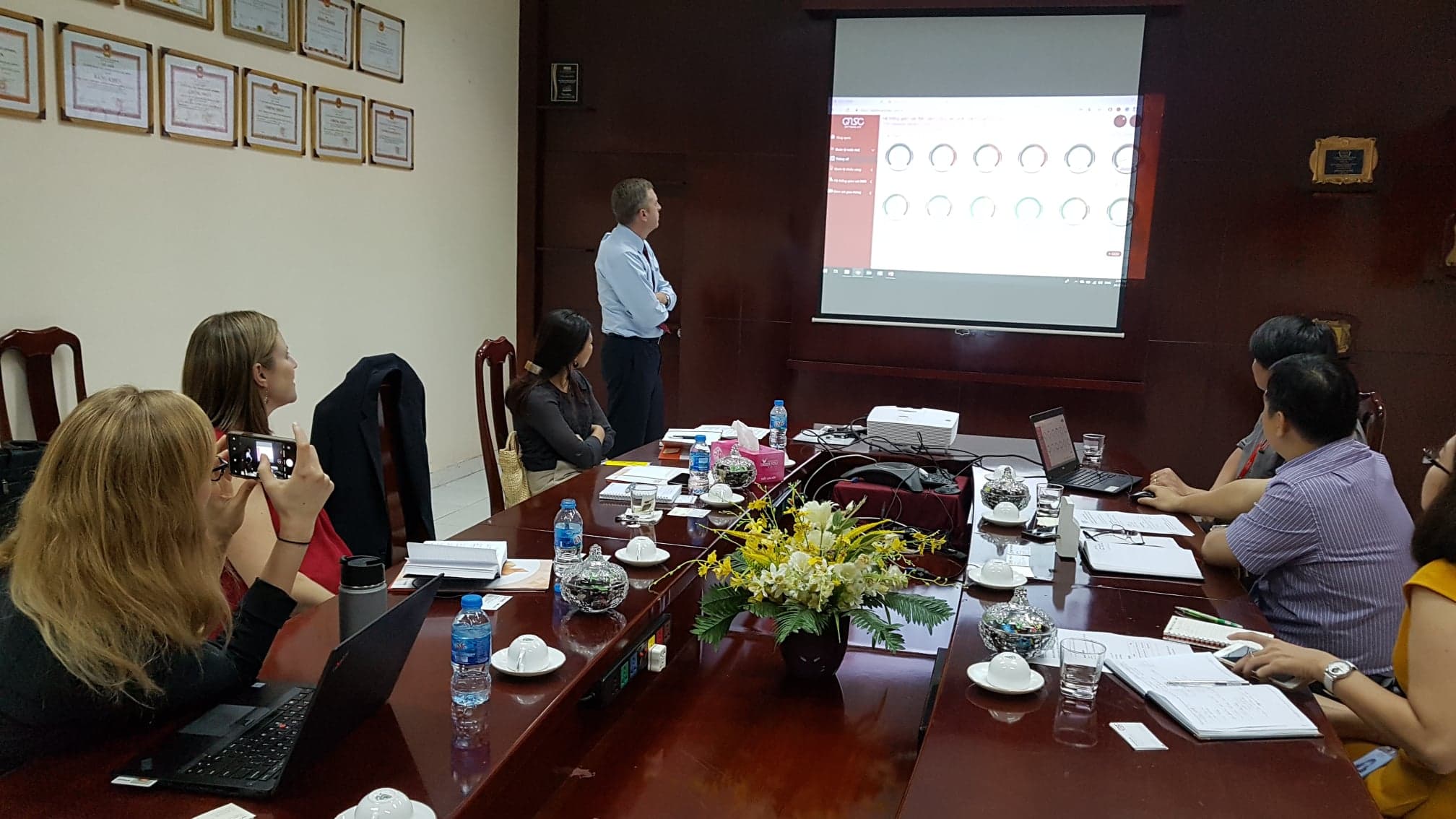 USAID lam viec tai QTSC