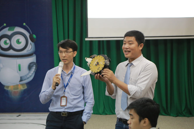 srobot lan VII 2018 khai mac tai saigontech cong vien phan mem quang trung