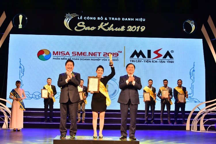 MISA đạt 04 danh hiệu Sao Khuê 2019