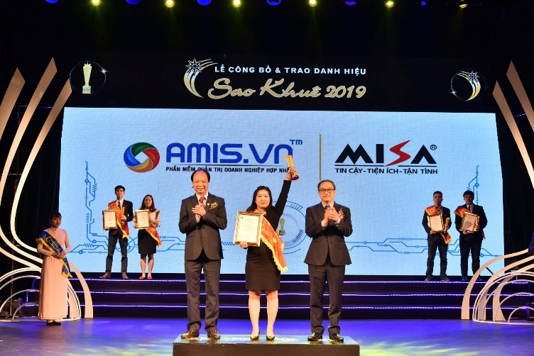 MISA đạt 04 danh hiệu Sao Khuê 2019