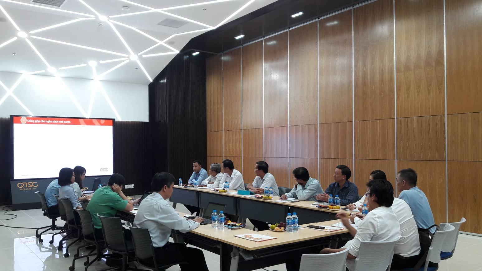 Đoàn công tác tỉnh Bến Tre làm việc với QTSC
