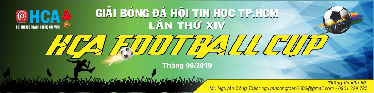 Mời tham gia "Giải Bóng đá Hội tin học TP.HCM lần thứ XIV"