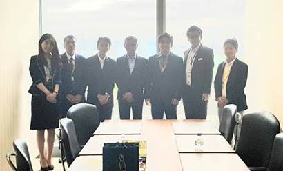 東京の三菱コンサルティングのオフィス