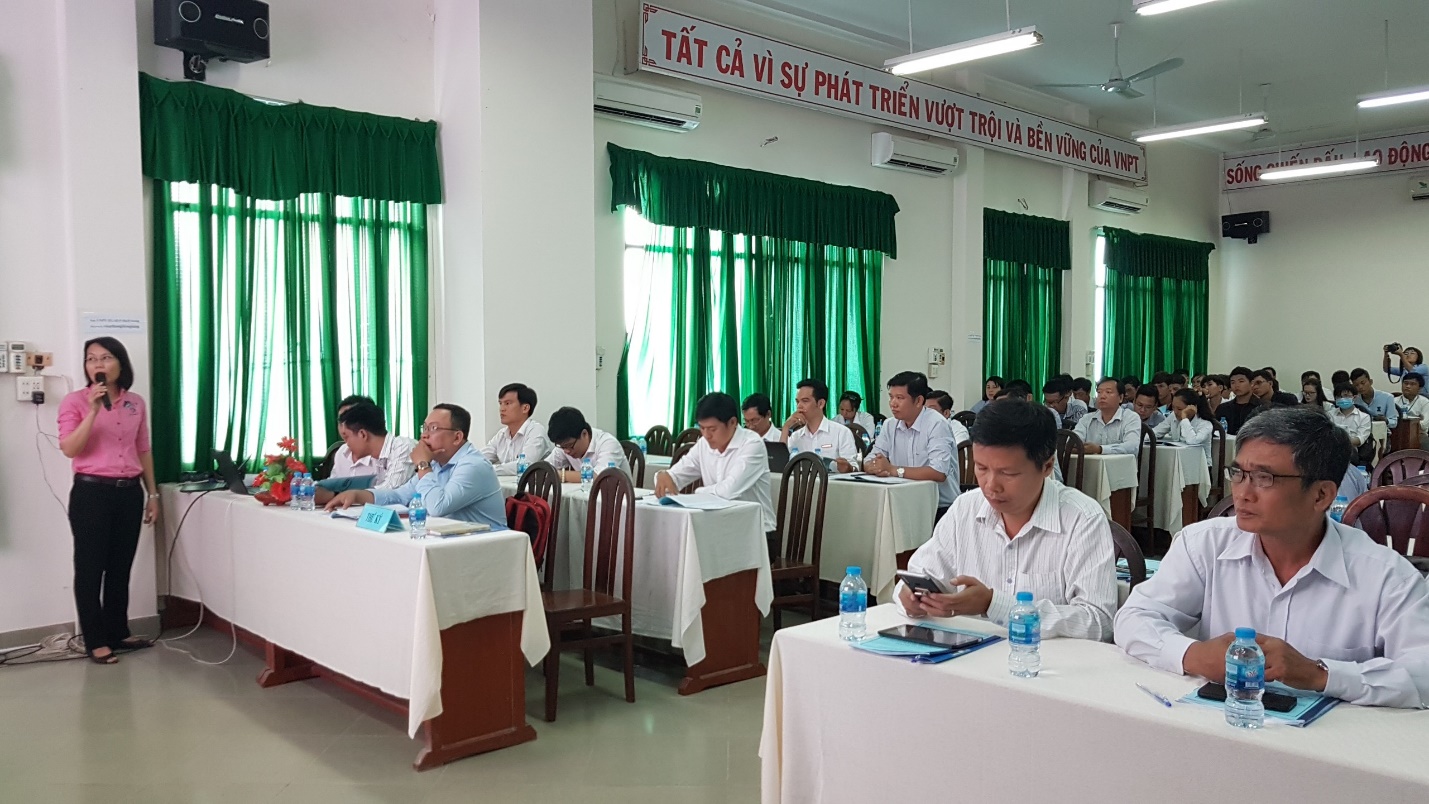 Toàn cảnh hội thảo “Khởi nghiệp, đổi mới sáng tạo lĩnh vực CNTT và Truyền thông” tại Mekong ITP, Tiền Giang