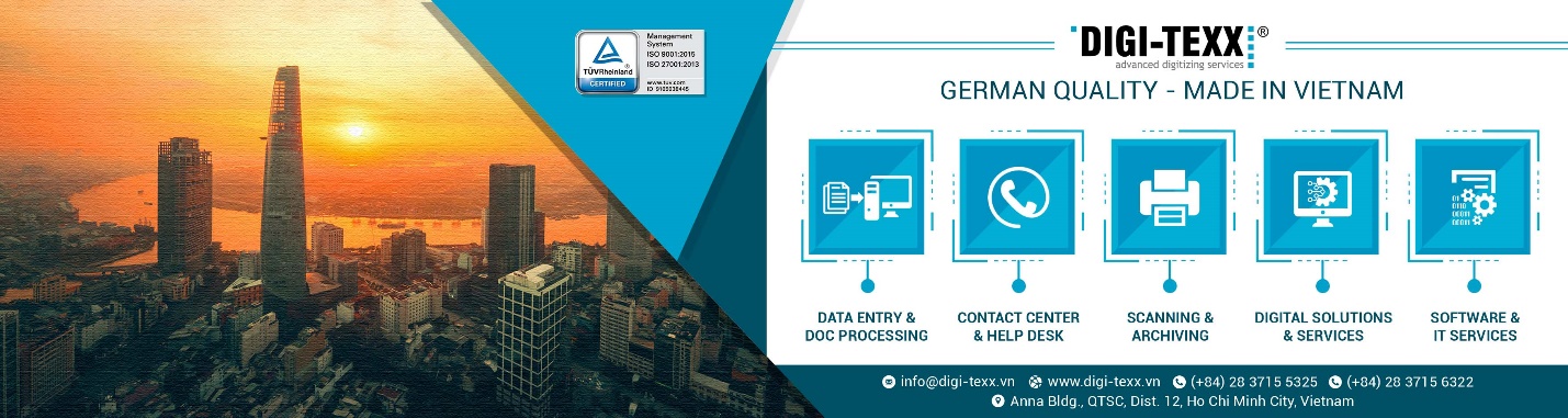 DIGI-TEXX liên doanh cùng Samhammer cung cấp Dịch vụ Chăm sóc khách hàng cao cấp cho thị trường Việt Nam