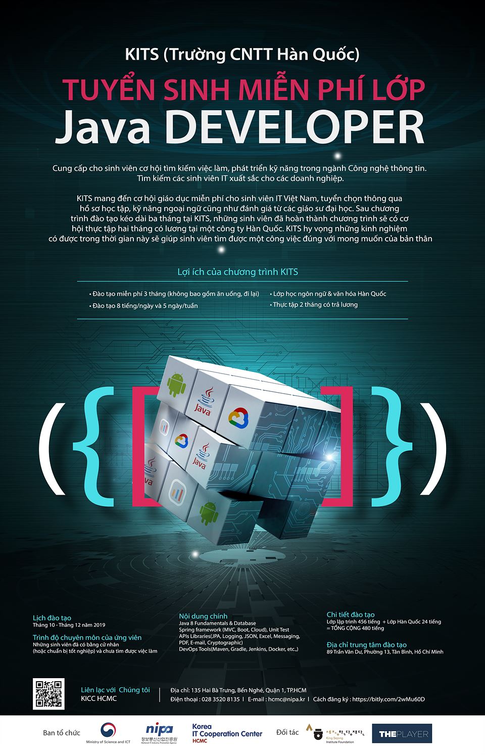 Tuyển sinh miễn phí lớp Java Developer
