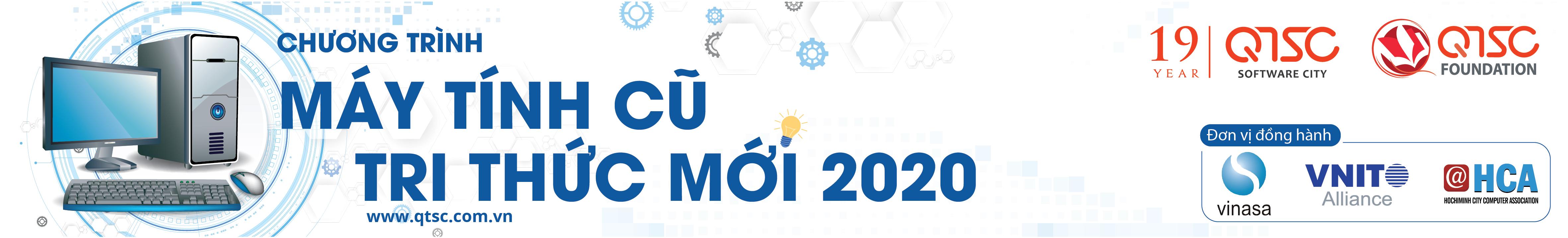 Mời tham gia chương trình “Máy tính cũ – Tri thức mới 2020”